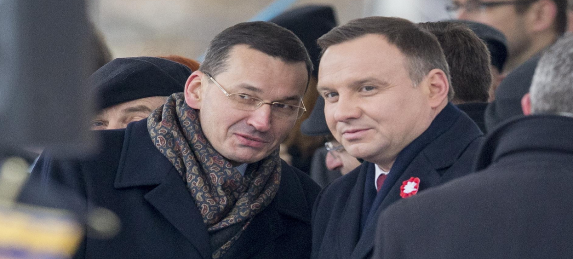 Premier Mateusz Morawiecki cieszy się największym zaufaniem Polaków. I to w sondażu dla Onetu