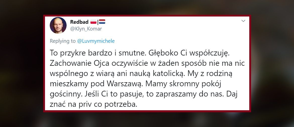 Oskarżany o homofobię aktor zaoferował pomoc homoseksualiście