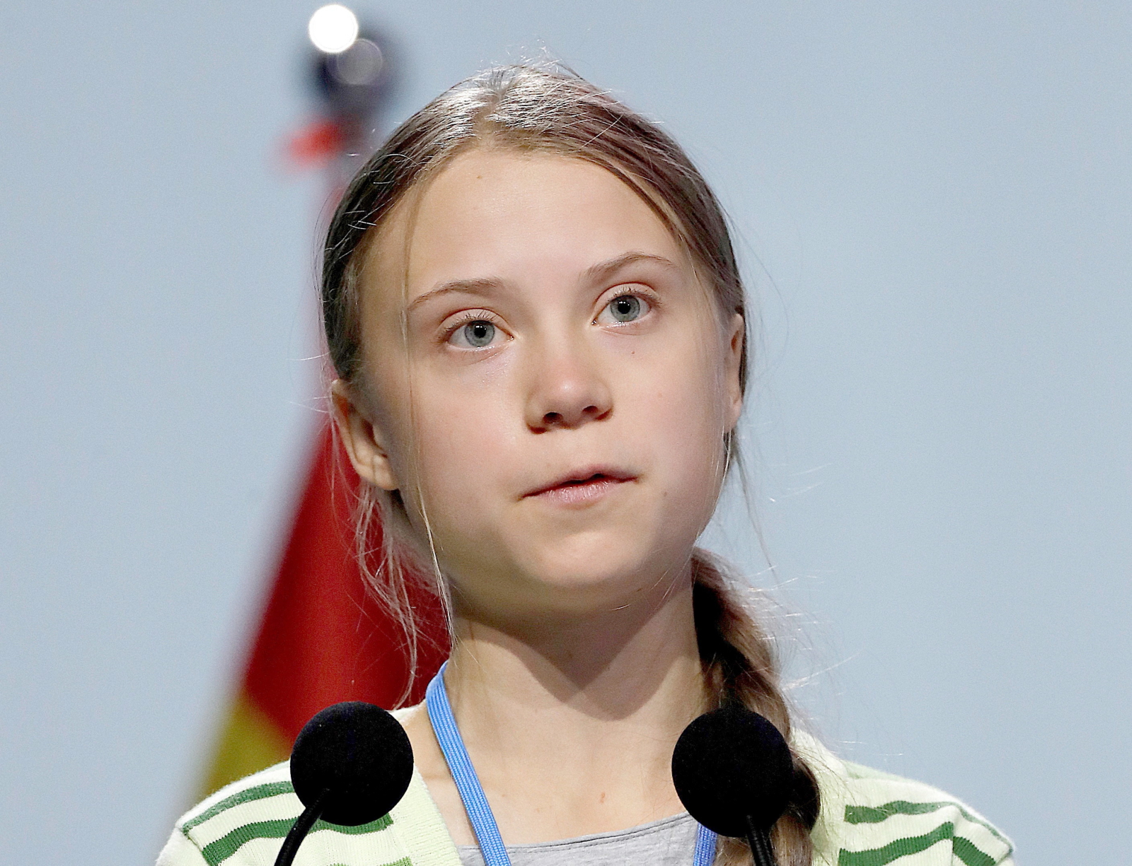 Greta Thunberg zatrzymana przez żaboli