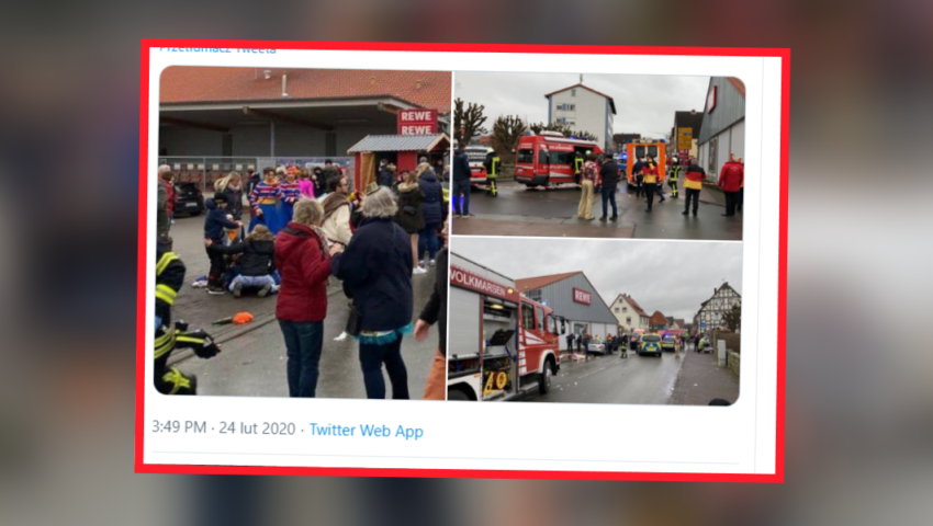 Kierowca samochodu wjechał w grupę osób! Wśród ofiar dzieci