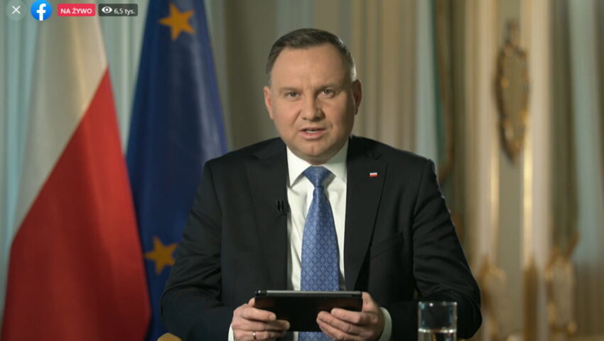 Prezydent Andrzej Duda: na kolejny etap zdejmowania obostrzeń musimy poczekać. Takich decyzji możemy się spodziewać po 3 maja