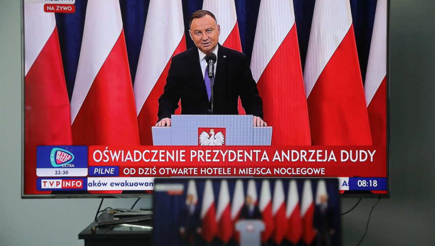 Portal “Onet.pl” w nocy zdymisjonował Andrzeja Dudę. Prezydent odniósł się do spekulacji