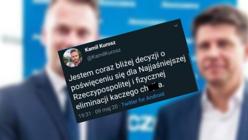 Były działacz Nowoczesnej planuje “fizyczną eliminację” Kaczyńskiego? “Trzeba tę pisowską zarazę unicestwić”