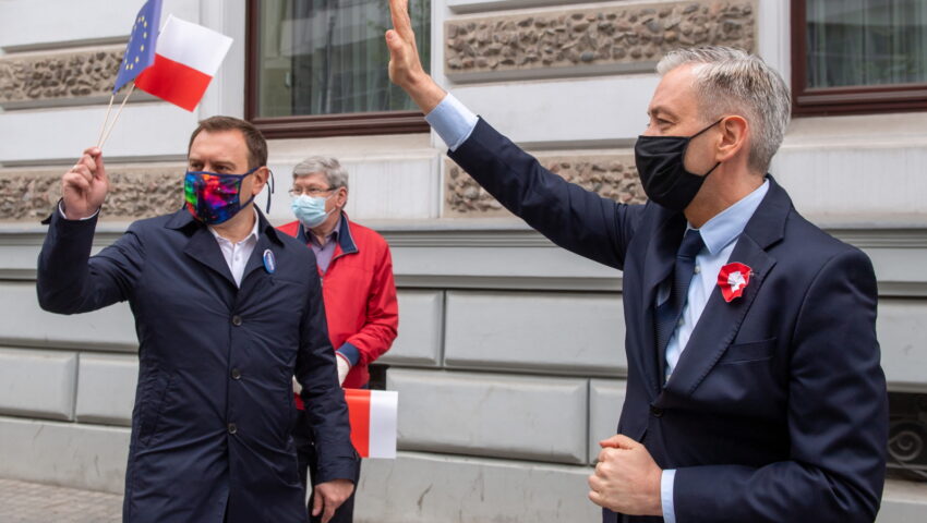 Biedroń znowu wściekle atakuje Jarosława Kaczyńskiego i przyznaje, że nie wierzy w rozpad Zjednoczonej Prawicy
