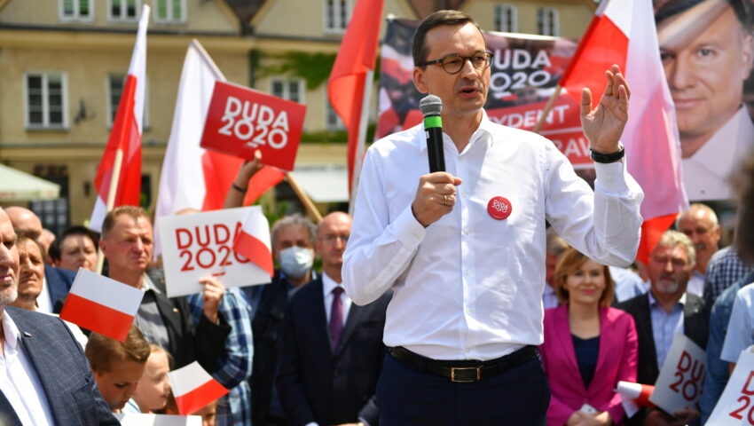 Morawiecki: zmiana kraju jest możliwa tylko i wyłącznie z panem prezydentem Andrzejem Dudą