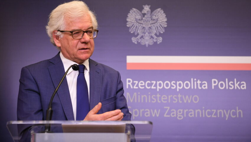 Pilne! Jacek Czaputowicz złożył rezygnację ze stanowiska ministra spraw zagranicznych