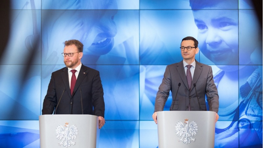 Premier o Szumowskim: Gdyby nie jego poświęcenie, wiedza i nieprzespane noce Polska nie poradziłaby sobie z koronawirusem tak sprawnie