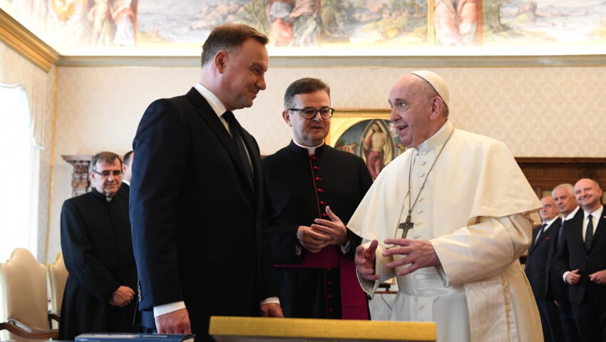 Prezydent Duda zdradza, o czym rozmawiał z papieżem. “Ta myśl przyświeca też moim decyzjom”