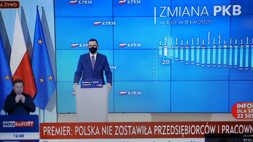 Premier: państwo nie zostawiło samych sobie przedsiębiorców i pracowników podczas kryzysu