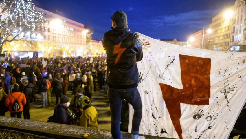 Aborcyjna aktywistka która zdemolowała zabytkowy budynek stanie przed sądem