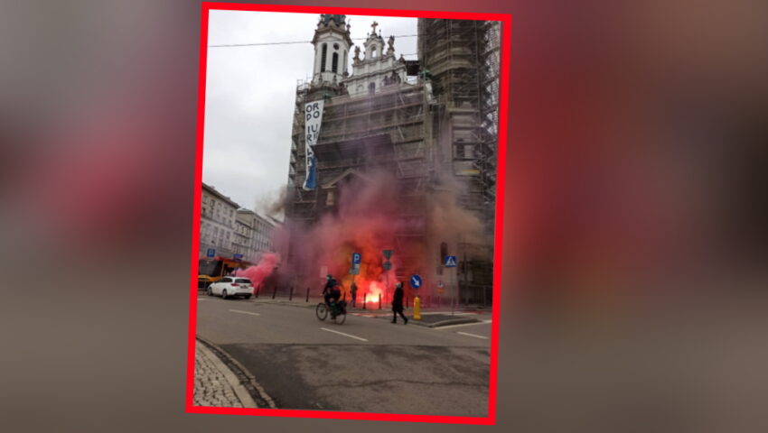 Anarchiści chcieli spalić kościół Najświętszego Zbawiciela w Warszawie? To jest prawdziwa twarz “Strajku Kobiet”!