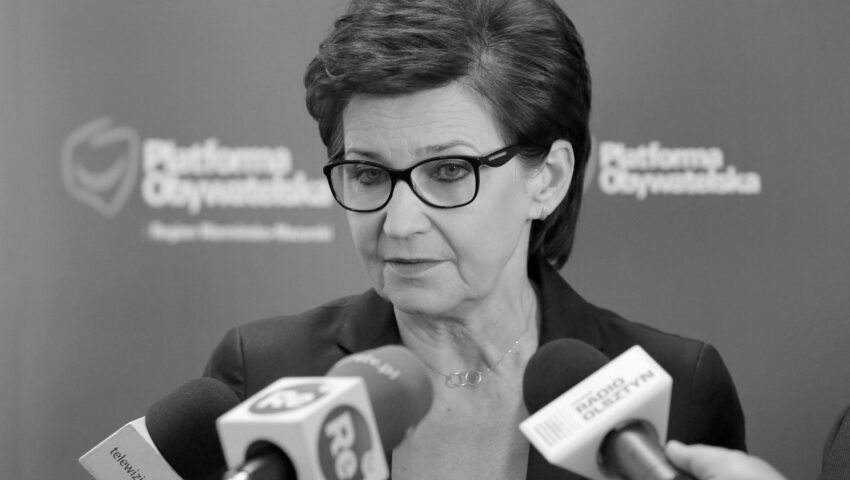 Zmarła posłanka Koalicji Obywatelskiej Anna Wasilewska