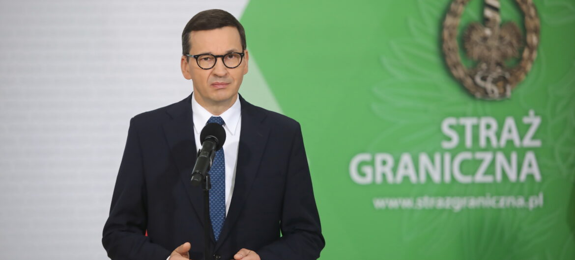 Premier Morawiecki o sytuacji na granicy: Mamy do czynienia z akcją wyreżyserowaną w Mińsku i Moskwie