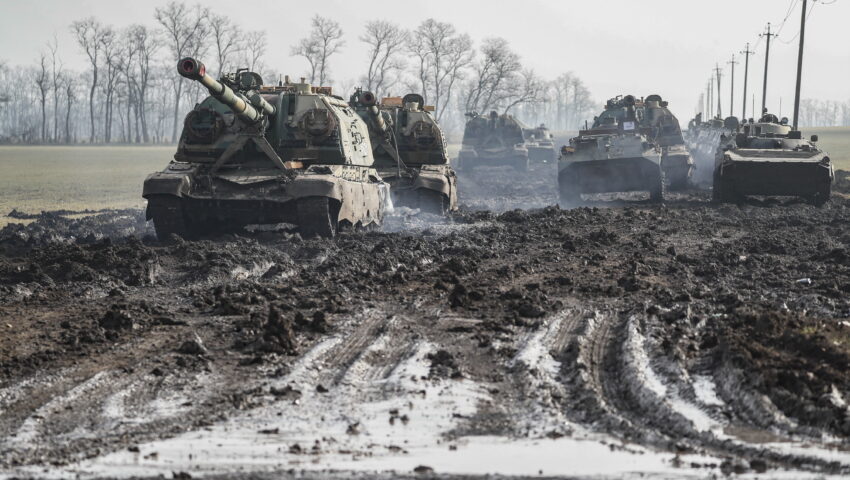 Rosyjskie czołgi przekroczyły granicę! Ukraińskie MSW podaje, gdzie wkroczyły siły Putina