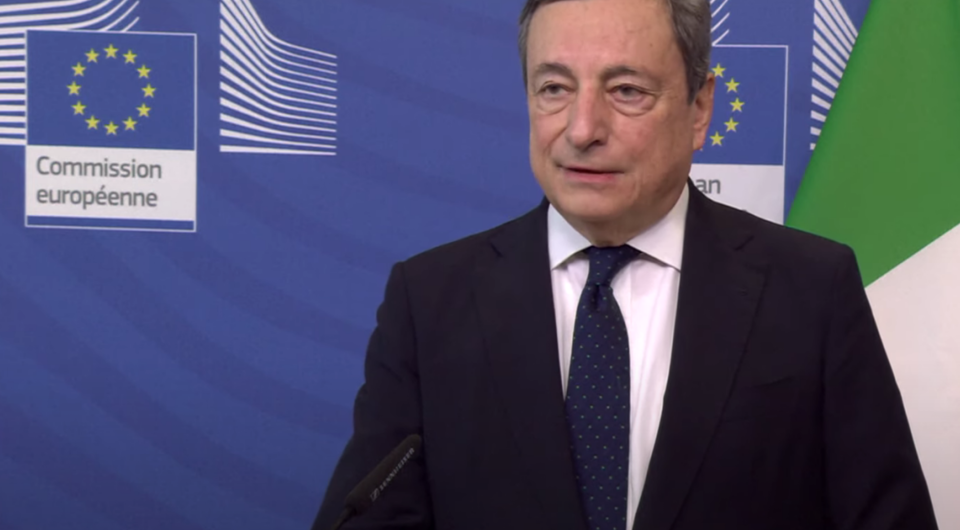 Premier Draghi: próbowałem powstrzymać Putina