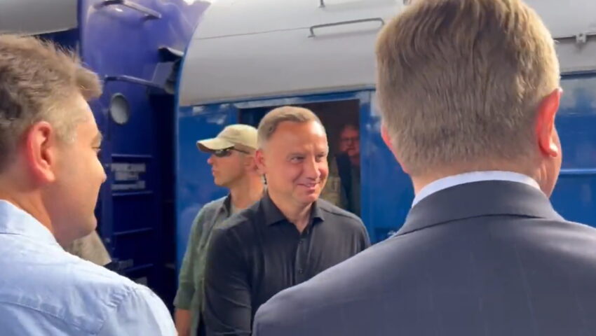 Niezapowiedziana wizyta prezydenta Andrzeja Dudy w Kijowie