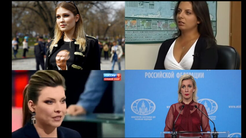 Jedną z nich nazywają “żelazną lalką Putina”. Kim są kobiety, które stoją za rosyjskim dyktatorem?