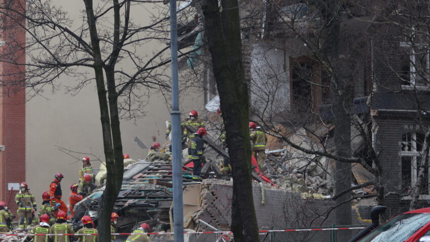 Jest śledztwo ws. wybuchu i zawalenia się budynku plebanii w Katowicach