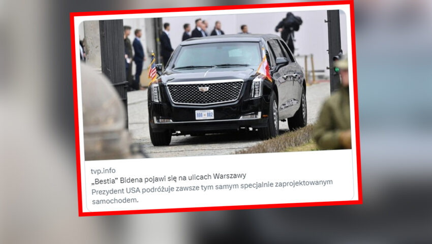 “Bestia”, czyli Cadillac One – opancerzona i kuloodporna limuzyna prezydenta USA. Czym jeździ Biden?