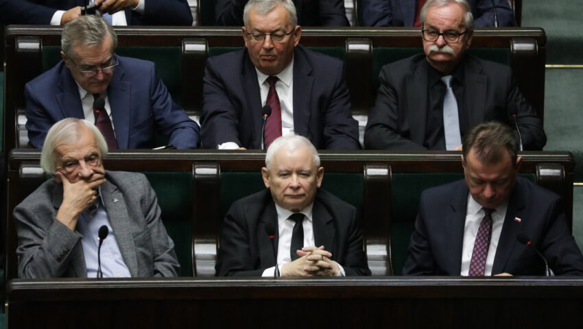 Jarosław Kaczyński: nie widzę żadnej winy w postępowaniu Romanowskiego