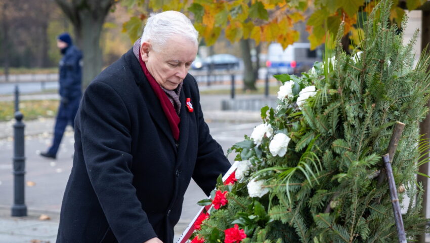 Jarosław Kaczyński: idziemy w Marszu Niepodległości, bo chcemy, by obóz patriotyczny był zjednoczony