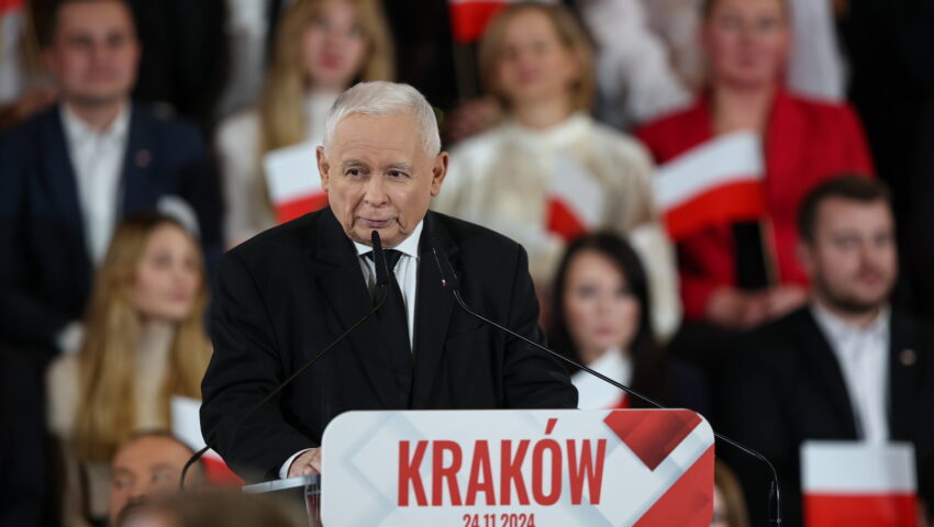 Jarosław Kaczyński: mamy wojnę polsko-polską; potrzebny jest niezależny kandydat na prezydenta