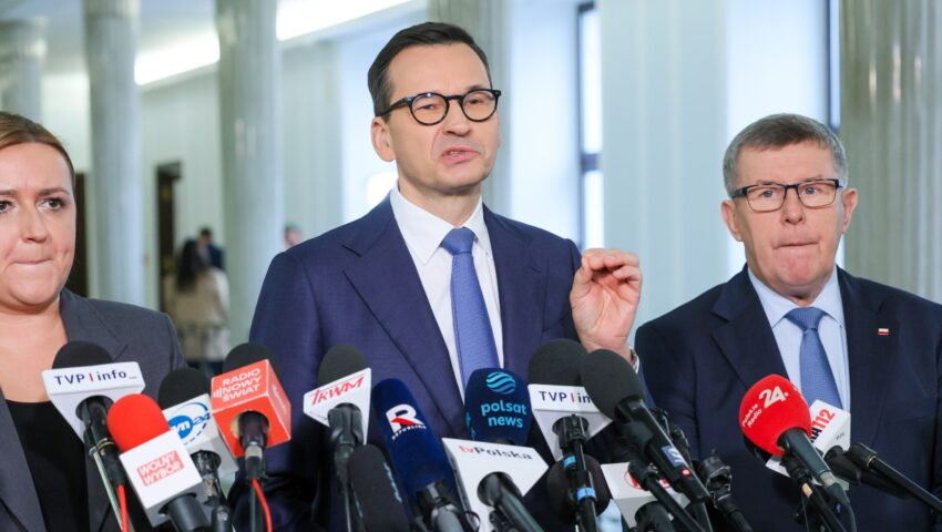 Mateusz Morawiecki o projekcie budżetu: rząd oszczędza na zwykłych obywatelach