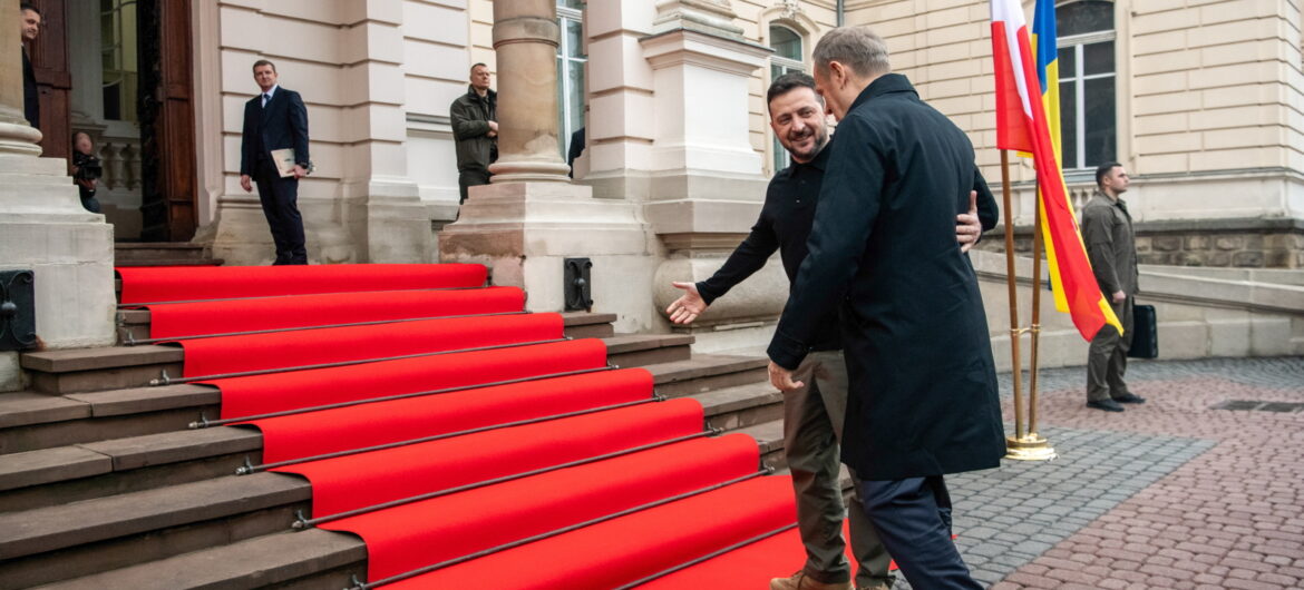 Zełenski: cenimy wszystko to, co Polska zrobiła dla Ukrainy