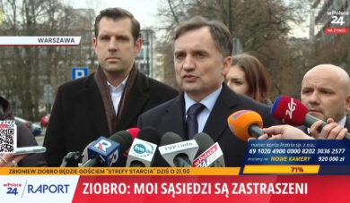 Nie ma decyzji ws. aresztu dla Zbigniewa Ziobry. Obrona chce wyłączenia sędziego