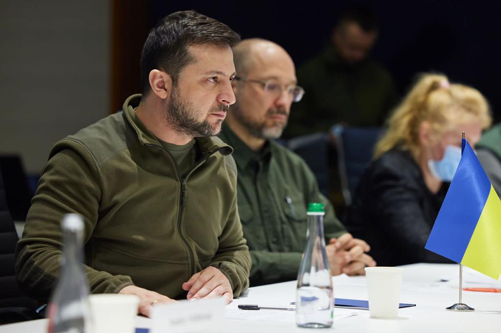 Wołodymyr Zełenski zaprzeczył, iż Ukraińcy są okrążeni