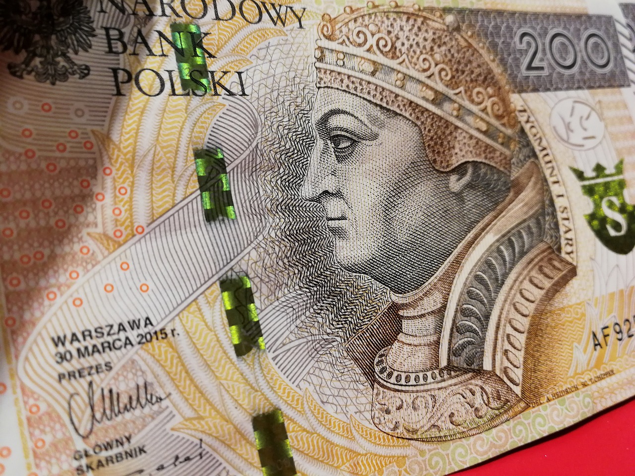 Matryca do fałszowania banknotów znaleziona w… Banku Gospodarstwa Krajowego