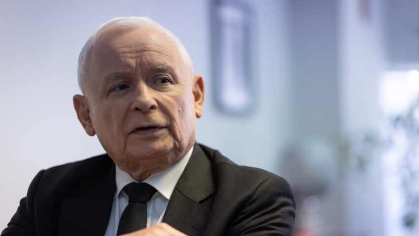 Jarosław Kaczyński: Mentzen nie popełni politycznego błędu
