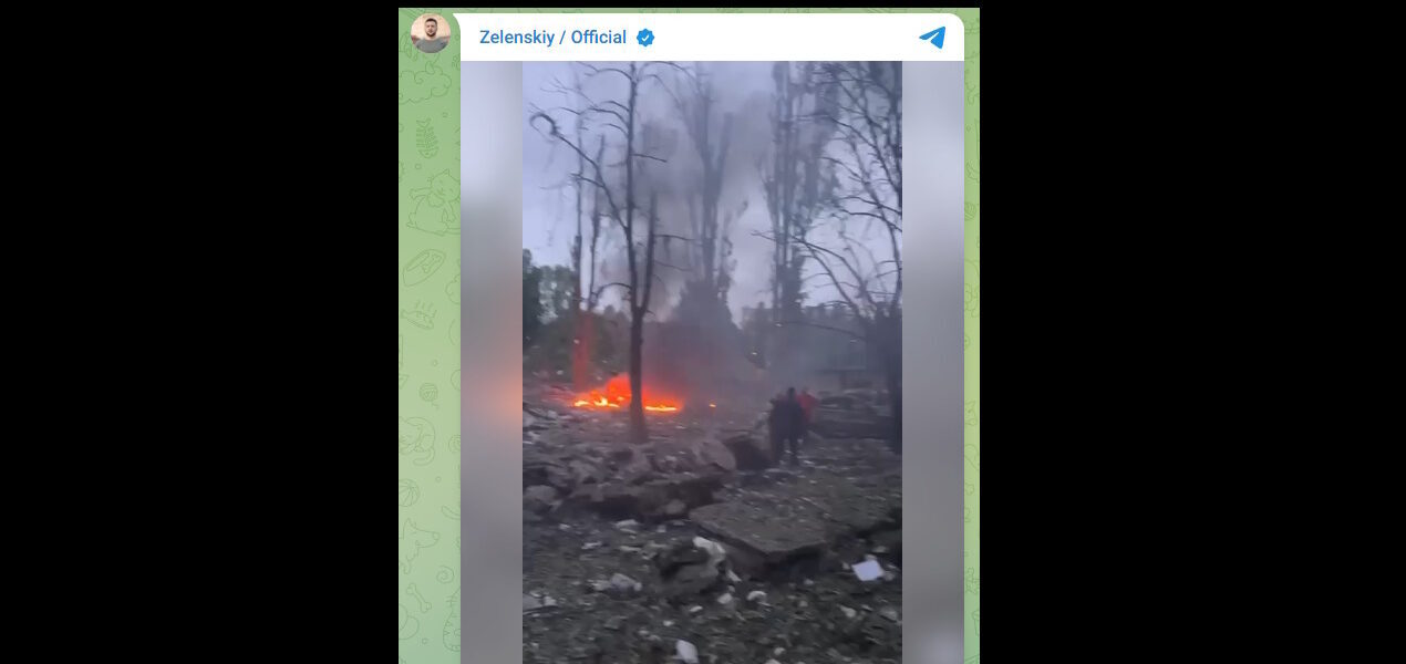 Rosjanie uderzyli na Kijów. “Prosto w budynek mieszkalny”