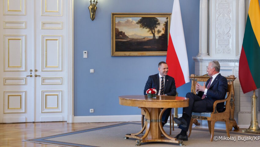 Prezydenci Polski i Litwy zgodni: żołnierze USA to klucz do bezpieczeństwa regionu
