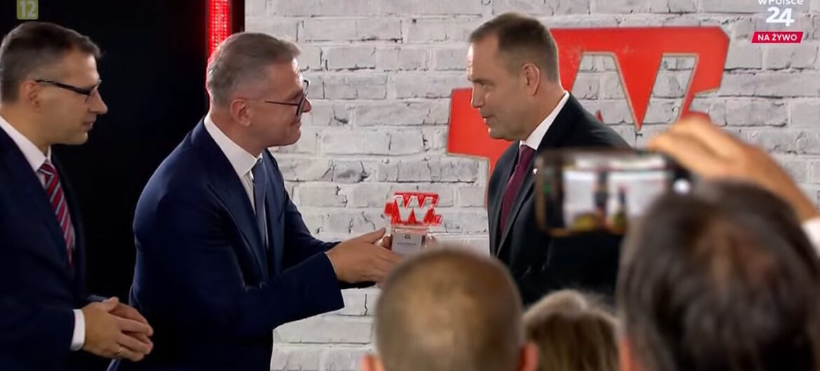 Prezydent Karol Nawrocki laureatem nagrody Człowieka Wolności Tygodnika “Sieci”