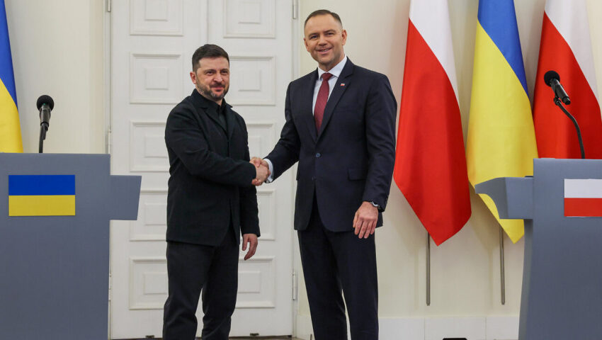 Prezydent spotkał się z Zełenskim: “nowe otwarcie” i “zła informacja dla Putina”